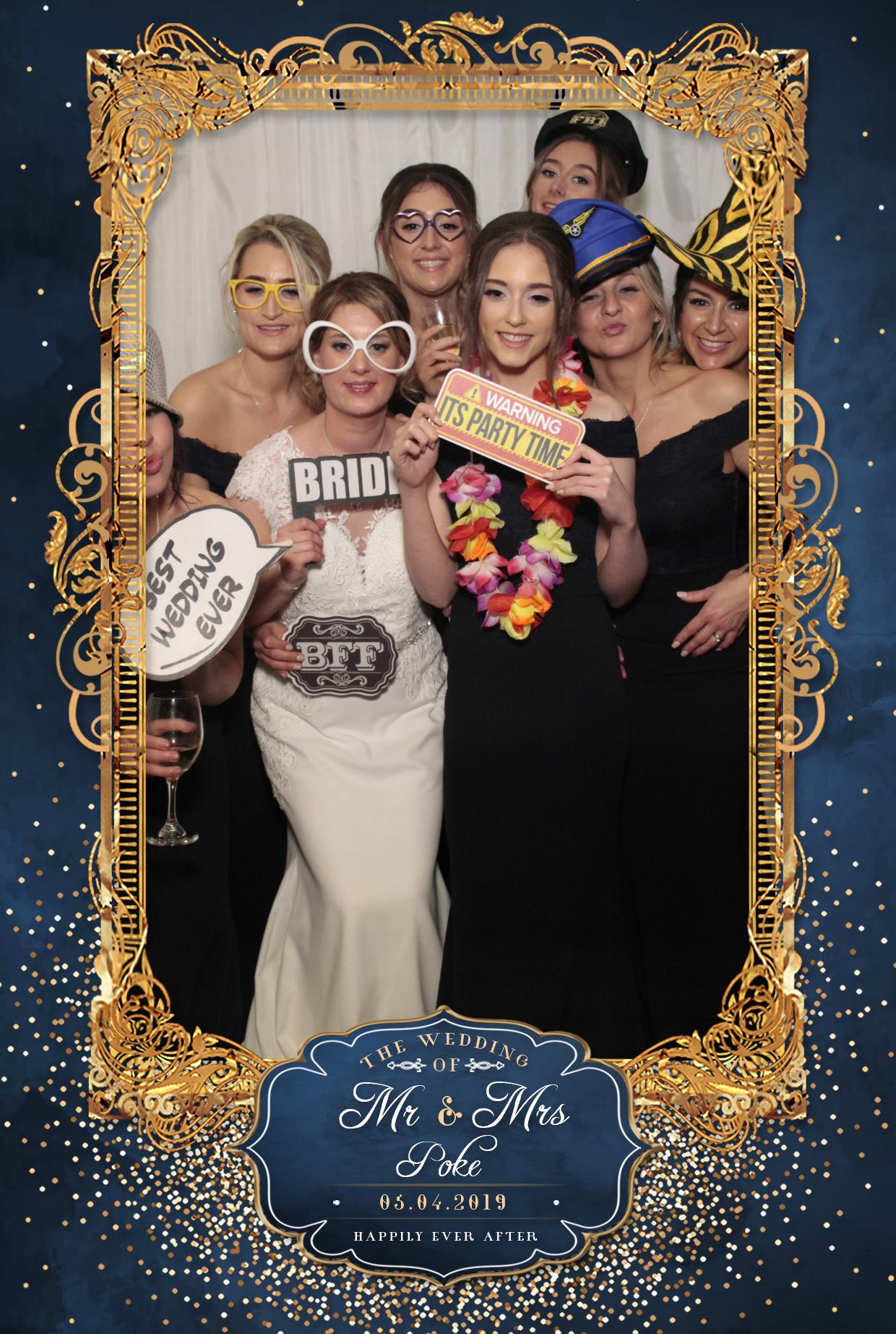 Mr & Mrs Poke | View more photos from the event at gallery.myphotoboothexperience.co.uk/u/MyPhotoBoothExperienceLtd/Mr-Mrs-Poke